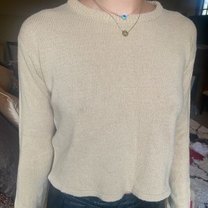Brandy Melville cream sweater